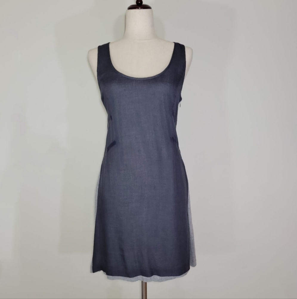 LAmade Sleeveless Faux Leather Dress Size Medium NEW